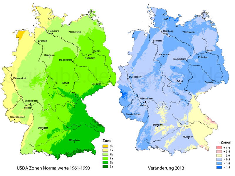 USDA Zonen fr DE